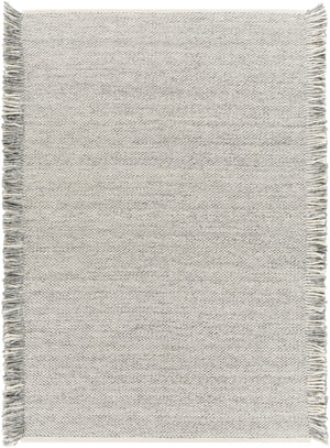 Azalea AZA-2314 Modern Recycled PET Yarn Rug AZA2314-81012 Light Gray, Medium Gray, Charcoal, Cream 100% Recycled PET Yarn 8'10" x 12'