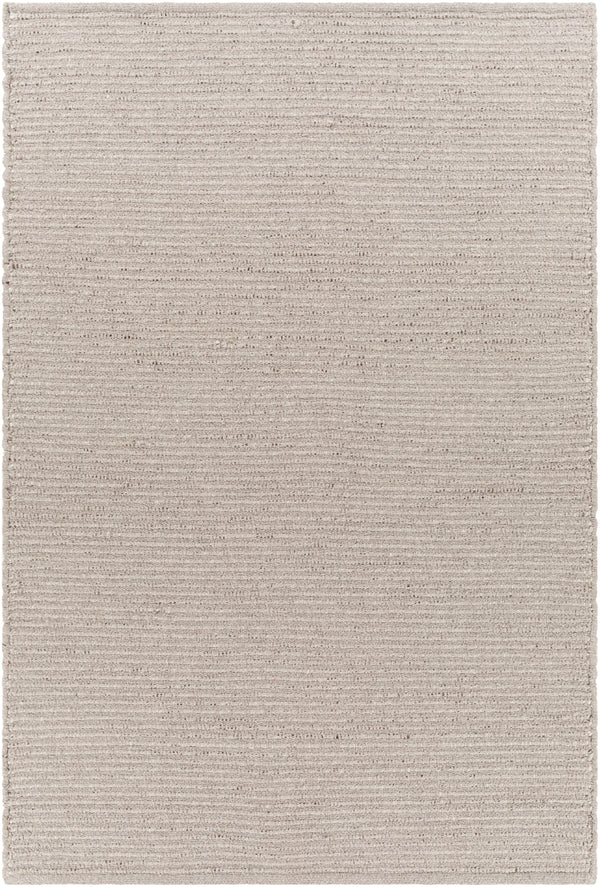 Azalea AZA-2315 Modern Recycled PET Yarn Rug AZA2315-576 Taupe, Charcoal 100% Recycled PET Yarn 5' x 7'6"