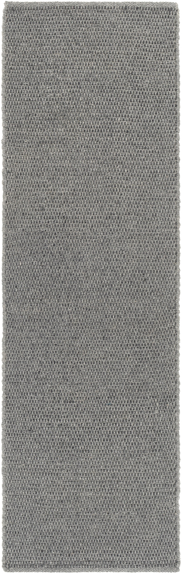Azalea AZA-2316 Modern Recycled PET Yarn Rug AZA2316-81012 Medium Gray, Charcoal 100% Recycled PET Yarn 8'10" x 12'