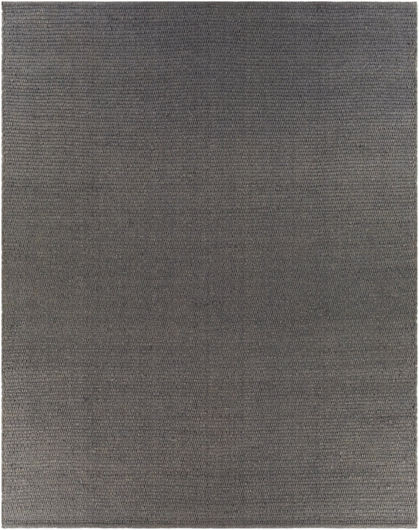 Azalea AZA-2316 Modern Recycled PET Yarn Rug AZA2316-810 Medium Gray, Charcoal 100% Recycled PET Yarn 8' x 10'
