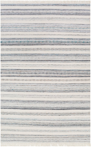 Azalea AZA-2318 Modern Recycled PET Yarn Rug AZA2318-81012 Beige, Camel, Aqua, Charcoal, Black, Light Gray 100% Recycled PET Yarn 8'10" x 12'