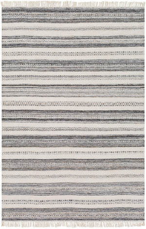 Azalea AZA-2319 Modern Recycled PET Yarn Rug AZA2319-81012 Beige, Camel, Charcoal, Black, Light Gray 100% Recycled PET Yarn 8'10" x 12'