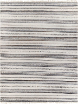 Azalea AZA-2319 Modern Recycled PET Yarn Rug AZA2319-810 Beige, Camel, Charcoal, Black, Light Gray 100% Recycled PET Yarn 8' x 10'