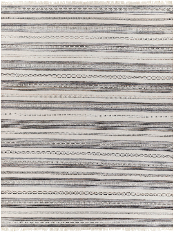 Azalea AZA-2319 Modern Recycled PET Yarn Rug AZA2319-810 Beige, Camel, Charcoal, Black, Light Gray 100% Recycled PET Yarn 8' x 10'