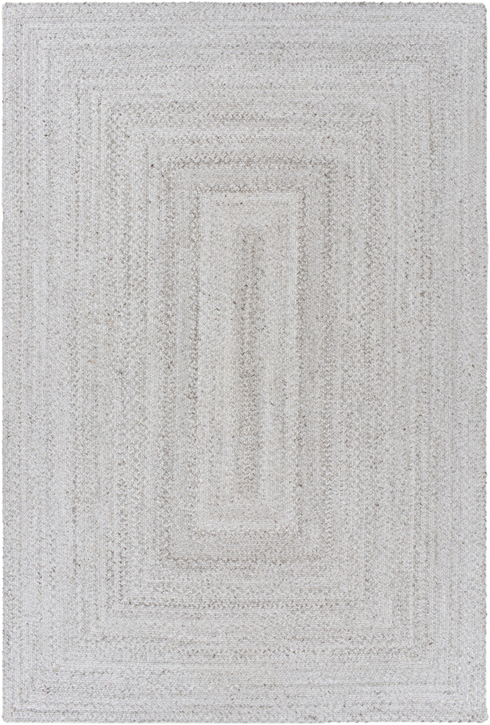 Azalea AZA-2322 Modern Recycled PET Yarn Rug AZA2322-81012 Taupe, Medium Gray, Dark Brown, Cream 100% Recycled PET Yarn 8'10" x 12'