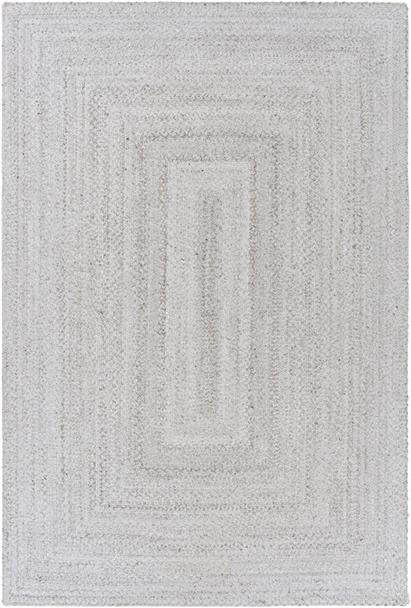 Azalea AZA-2322 Modern Recycled PET Yarn Rug AZA2322-81012 Taupe, Medium Gray, Dark Brown, Cream 100% Recycled PET Yarn 8'10" x 12'