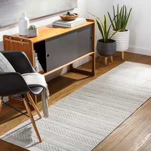 Azalea AZA-2327 Cottage Recycled PET Yarn Rug AZA2327-268 Taupe, Beige, Camel 100% Recycled PET Yarn 2'6" x 8'