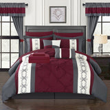 Icaria Red Queen 20pc Comforter Set