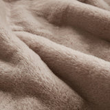 Croscill Sable Glam/Luxury 100% Polyester Solid Faux Fur Throw CC50-0028