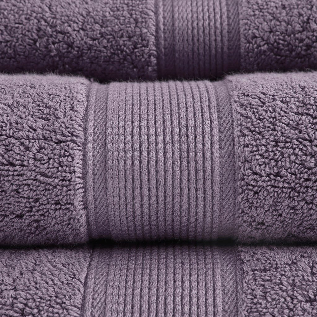Madison Park Signature 800GSM 100% Cotton Light Blue 8 Piece Towel Set
