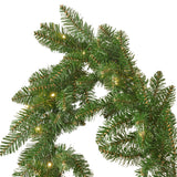 9-foot Norway Spruce Pre-Lit Warm White LED Artificial Christmas Garland