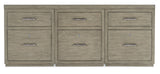 Hooker Furniture Linville Falls 96" Desk with File and Open Desk Cabinet 6150-10927-85