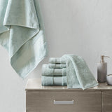 Madison Park Signature Turkish Transitional 100% Cotton 6Pcs Bath Towel Set MPS73-319