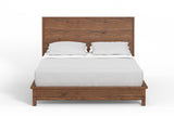 Nova Standard King Platform Bed, Honey Maple