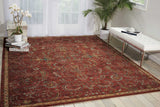 Nourison Nourison 2020 NR204 Persian Machine Made Loomed Indoor Area Rug Brick 6'6" x 9'5" 99446364104