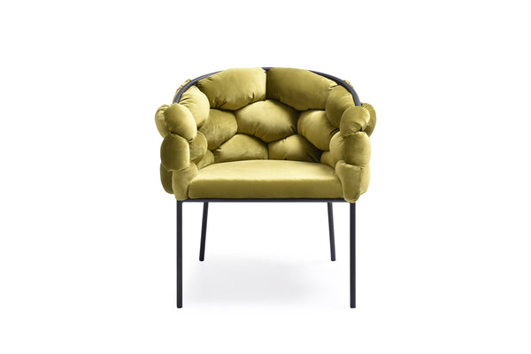 VIG Furniture Modrest Debra Modern Green Fabric Dining Chair VGVCB202-GRN