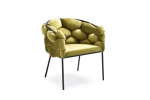 VIG Furniture Modrest Debra Modern Green Fabric Dining Chair VGVCB202-GRN