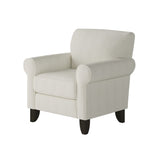 Fusion 512-C Transitional Accent Chair 512-C Chanica Oyster  Accent Chair