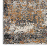 Nourison Ludlow LDW03 Contemporary Machine Made Power-loomed Indoor only Area Rug Grey/Multi 7'10" x 9'10" 99446783660