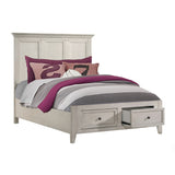 Intercon San Mateo Youth Transitional Full Bed | Rustic White SM-BR-4325FS-RWH-C SM-BR-4325FS-RWH-C