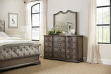 Hooker Furniture Woodlands Traditional-Formal Mirror in Poplar and Hardwood Solids with Mirror 5820-90004-85