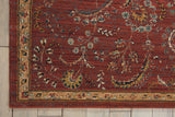 Nourison Nourison 2020 NR204 Persian Machine Made Loomed Indoor Area Rug Brick 8' x 10'6" 99446362605