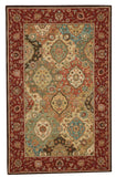 Nourison Living Treasures LI03 Persian Machine Made Loomed Indoor only Area Rug Multicolor 3'6" x 5'6" 99446670915