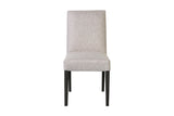 Porter Designs Enna Solid Wood Contemporary Dining Chair Cream 07-204C-02-D590-1