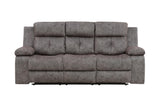 Porter Designs Embry Modern Reclining Sofa Brown 03-201C-01-8081