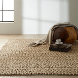 Nourison Calvin Klein Riverstone CK940 Contemporary Handmade Woven Indoor Area Rug Mocha 5'3" x 7'5" 99446755575