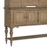 Pulaski Furniture Weston Hills Sideboard and Hutch P293-DR-K5-PULASKI P293-DR-K5-PULASKI