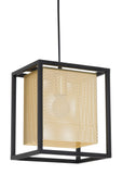Zuo Modern Yves Steel Modern Commercial Grade Ceiling Lamp Gold, Black Steel