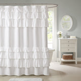 Grace Cottage/Country 100% Polyester Shower Curtain