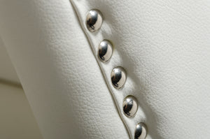 VIG Furniture Modrest Alexia Modern White & Rosegold Dining Chair VGVCB8356-WHT