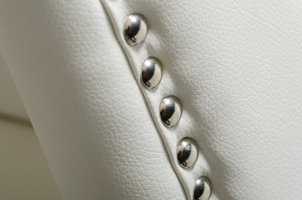 VIG Furniture Modrest Alexia Modern White & Rosegold Dining Chair VGVCB8356-WHT