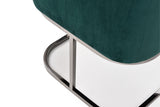 VIG Furniture Modrest Yukon Modern Green Velvet & Black Gun Dining Chair VGVCB8362-GRNGUN