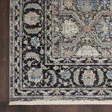 Nourison Starry Nights STN10 Persian Machine Made Loom-woven Indoor Area Rug Grey/Navy 8'6" x 11'6" 99446797339