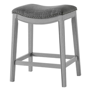 Grover Fabric Counter Stool Lyon Dark Gray