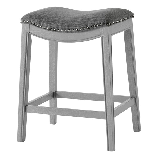 Grover Fabric Counter Stool Lyon Dark Gray