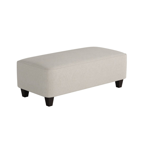 Fusion 100-C Transitional Cocktail Ottoman 100-C Truth or Dare Salt 49" Wide Cocktail Ottoman