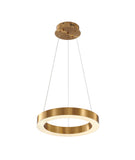 Bethel Gold LED Chandelier in Metal