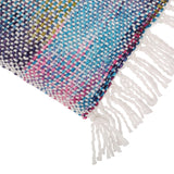Dymond Boho Fabric Throw Blanket, Multicolor Noble House