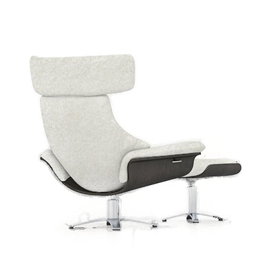 VIG Furniture Modrest - Zahara Modern Beige Lounge Chair & Ottoman VGKK-A985-BGE-SET