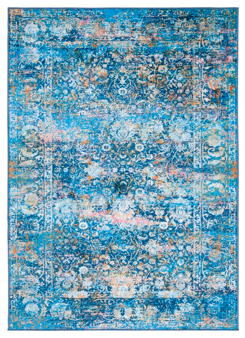 Safavieh Bahia 168 100% Polyester Power Loomed Transitional Rug BAH168M-7SQ