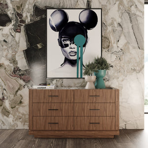 VIG Furniture Nova Domus Bailey- Modern Walnut Dresser VGHB-EM112C-W