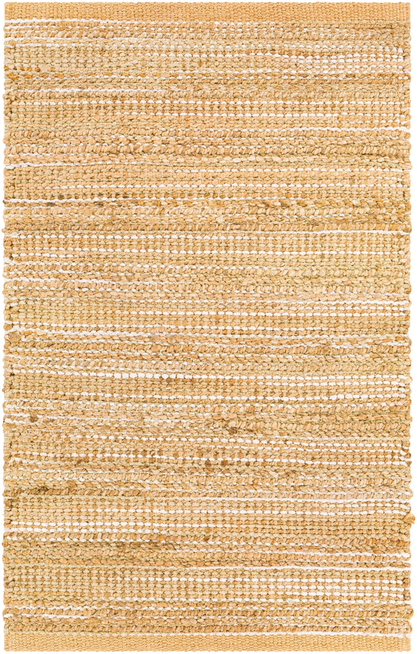 Bali BAL-2304 Cottage Jute, Cotton Rug BAL2304-81012 Camel, Beige, Cream 70% Jute, 30% Cotton 8'10" x 12'