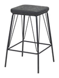 EE2759 100% Polyurethane, Plywood, Steel Modern Commercial Grade Bar Chair Set - Set of 2