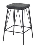 Samuel 100% Polyurethane, Plywood, Steel Modern Commercial Grade Barstool Set - Set of 2