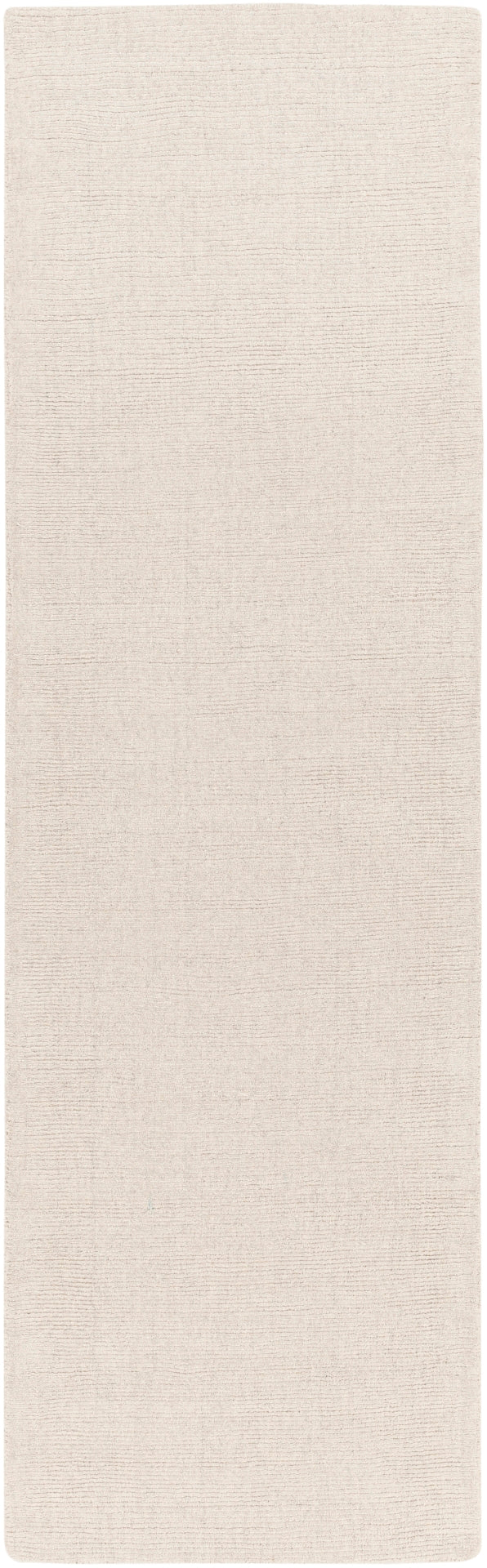 Bari BAR-2300 Modern Wool, Nylon Rug BAR2300-268 Ivory 70% Wool, 30% Nylon 2'6" x 8'