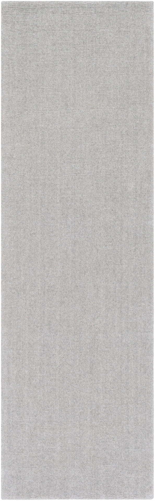 Bari BAR-2304 Modern Wool, Nylon Rug BAR2304-268 Medium Gray 70% Wool, 30% Nylon 2'6" x 8'